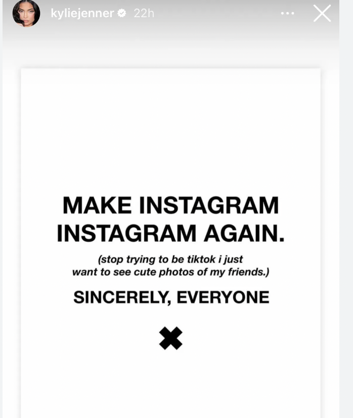 Kylie jenner instagram