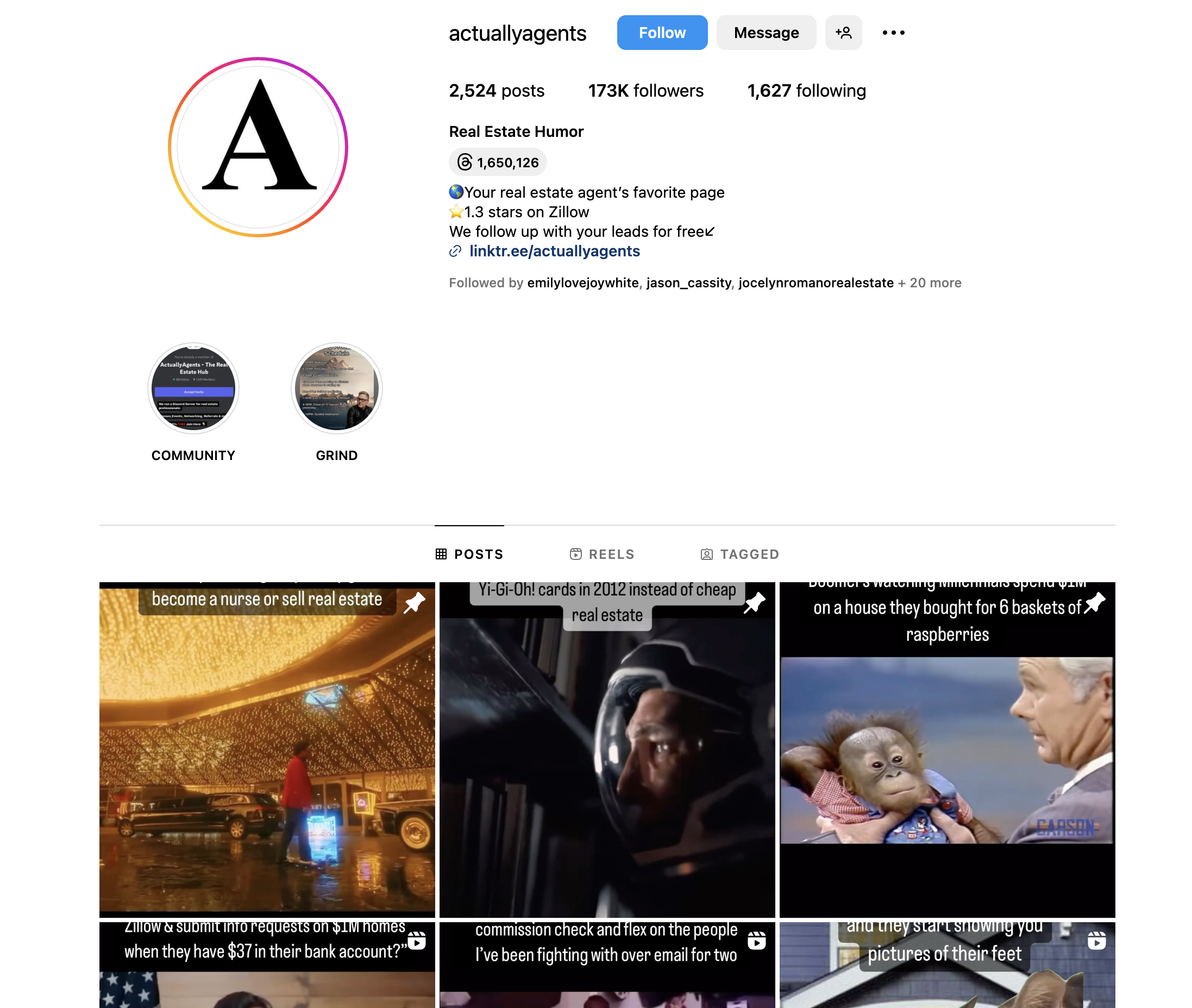 Actually Agents IG