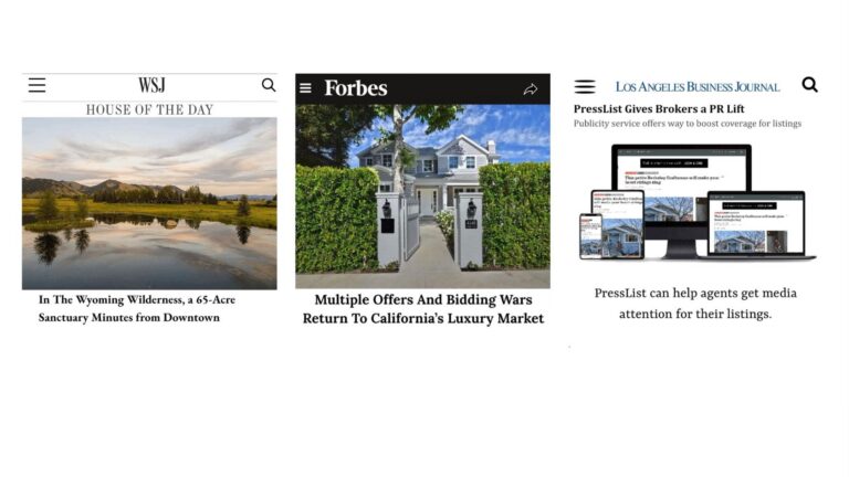 WSJ House of the Day: serene lake and mountain landscape at dusk with trees nearby.