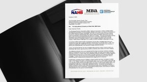 MBA, NAR and NAHB Letter to Fed