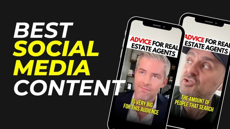 best social media channel for real estate agents