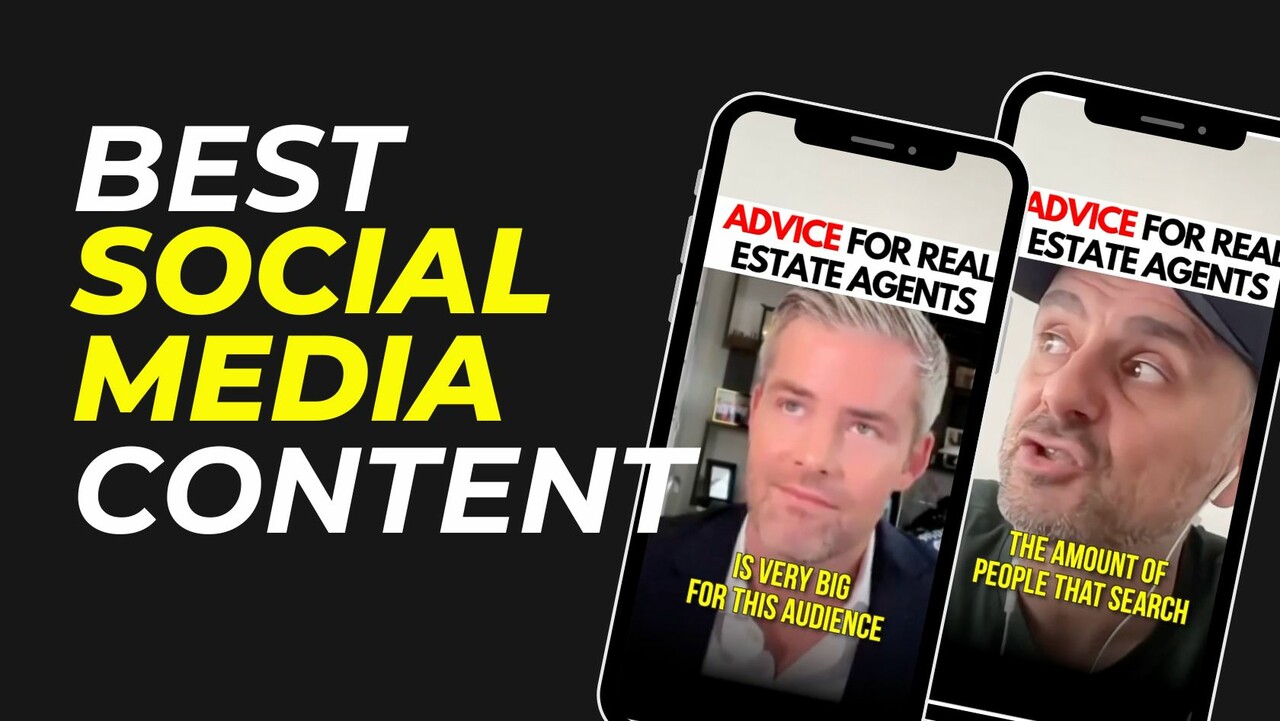 best social media channel for real estate agents