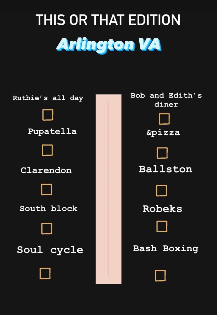 Local Instagram story template