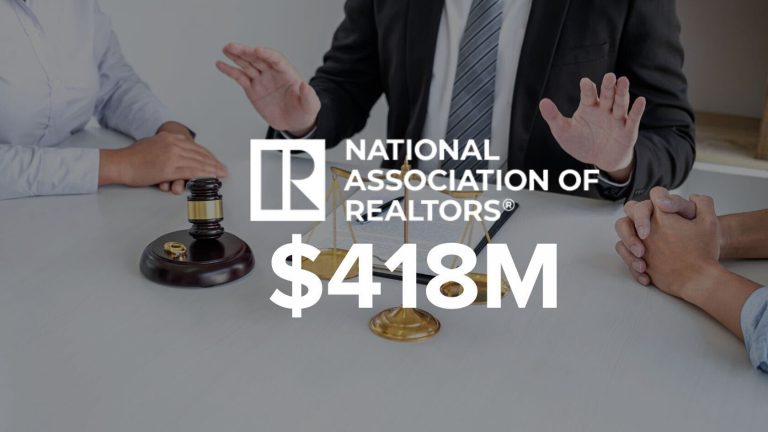 NAR settles in industry lawsuits for $418 million