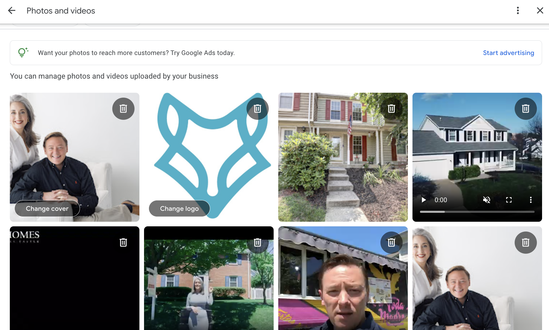 Google My Business Photos