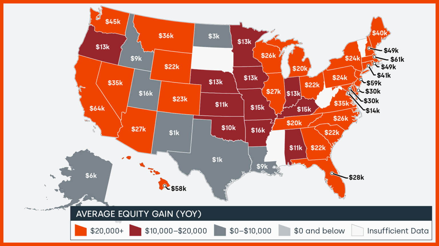 CoreLogic-Chart4-Average-home-equity-changes-by-state-YOY-Q1-2024-map