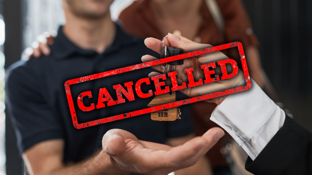 Homebuyers Hit the Brakes June Sees Record Deal Cancellations