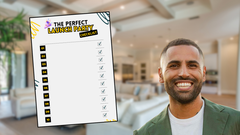 Transform Your Open Houses The Ultimate Launch Party Checklist