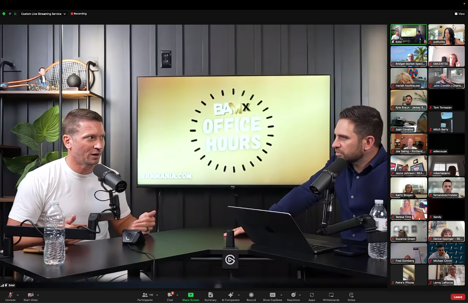 bamx office hours
