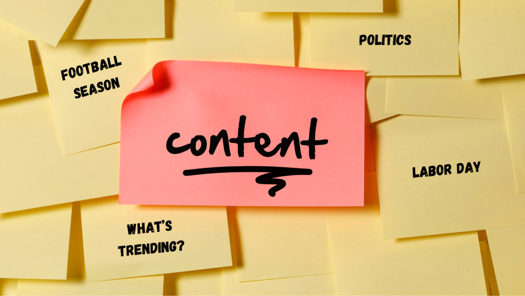 September 2024 Content Ideas for Agents