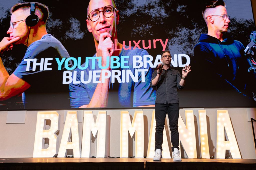 Brad McCallum at BAM Mania. Photo credit: AJ Canaria