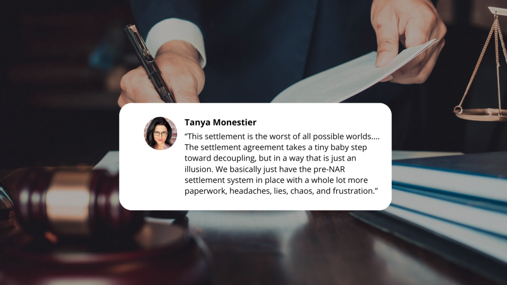 Realtor “Workarounds” & Attorney Fees Called out in NAR Settlement Objection