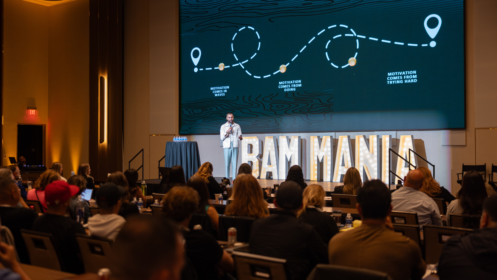 Krys Benyamein at BAM Mania. Photo by AJ Canaria