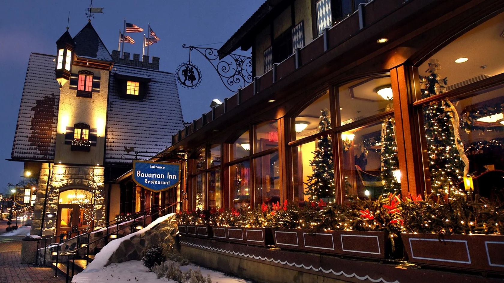Frankenmuth, Michigan at Christmas