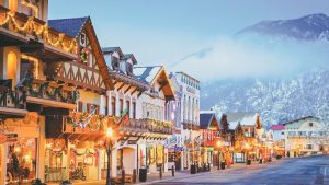 Leavenworth, Washington at Christmas