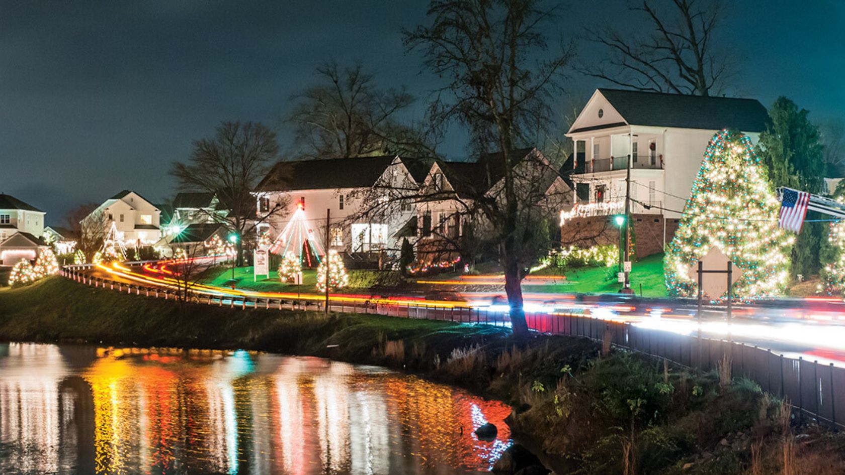 McAdenville, North Carolina at Christmas