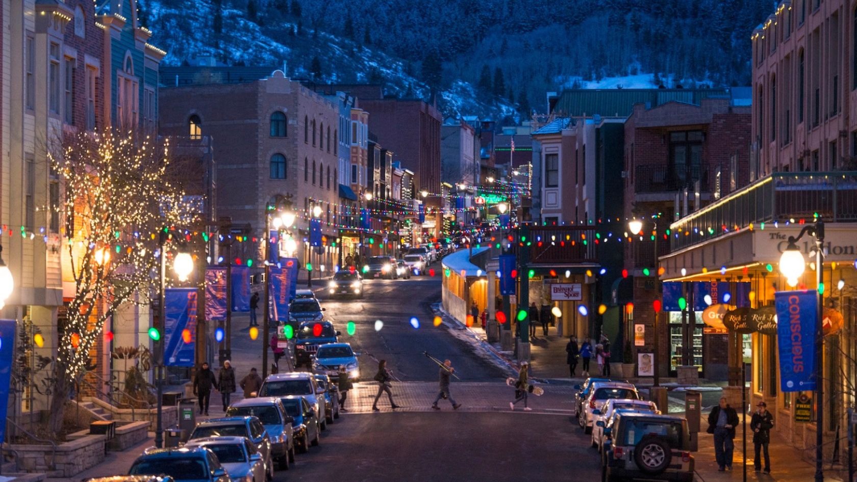 Park City, Utah at Christmas