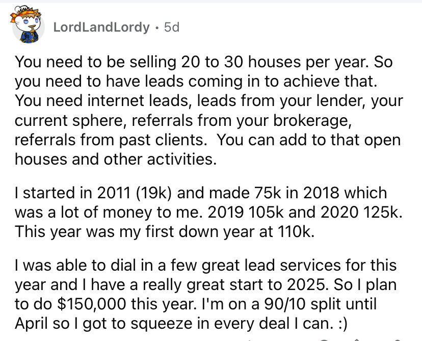 Reddit-comment19-8yrs-Need-to-be-selling-20-30-homes-per-yr