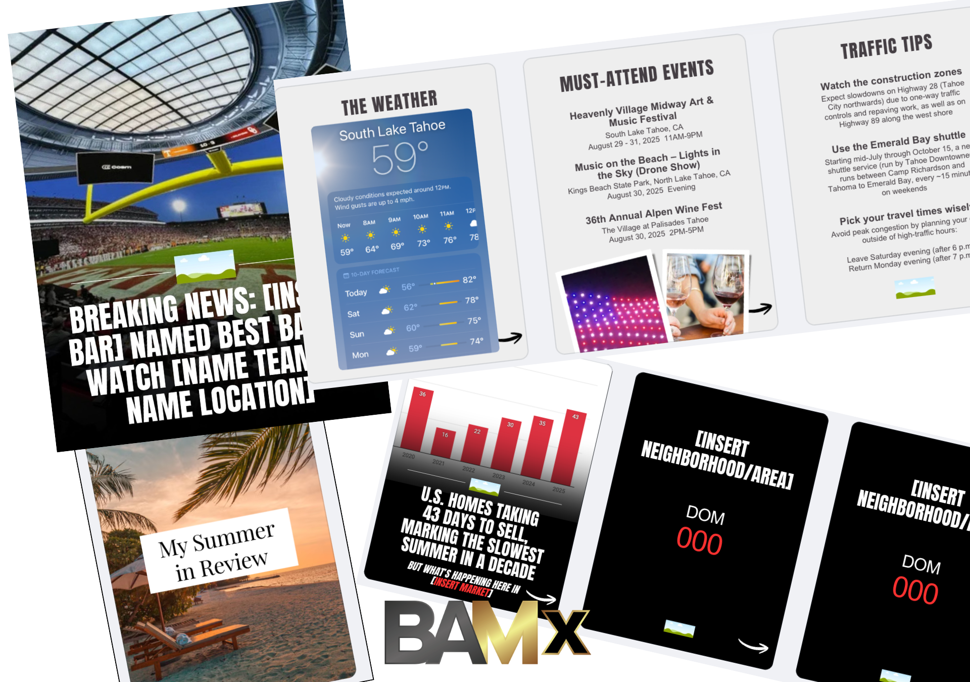 BAMx real estate templates