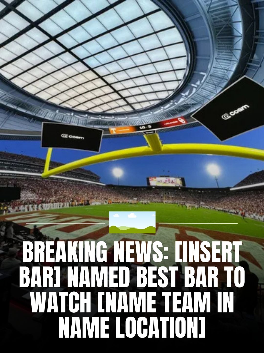 BAMx football template