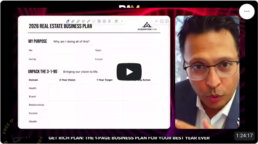 Sharran's 2026 Business Plan