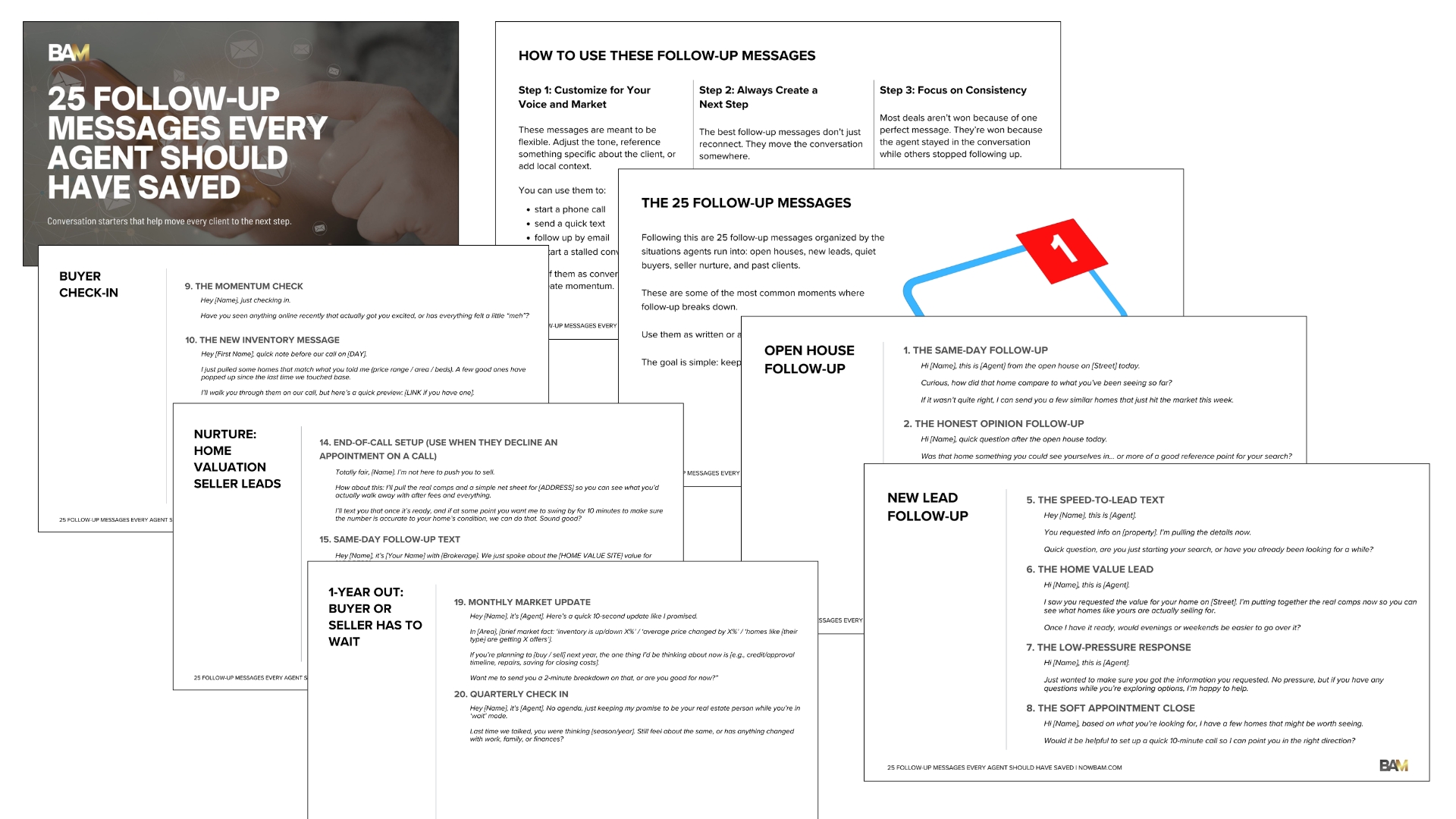 BAM - 25 Follow-Up Messages Every Agent Should Have Saved Preview - BAM